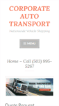 Mobile Screenshot of corporateautotransport.com